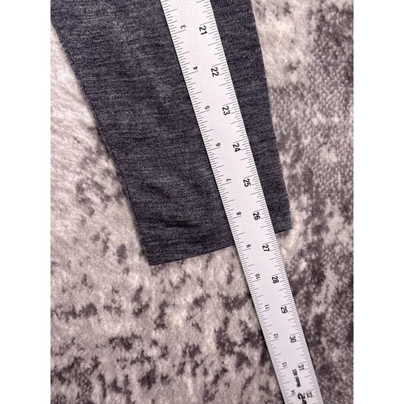 Icebreaker Base Layer Shirt Medium Womens Cool Lite Merino Wool Gray - Picture 5 of 10